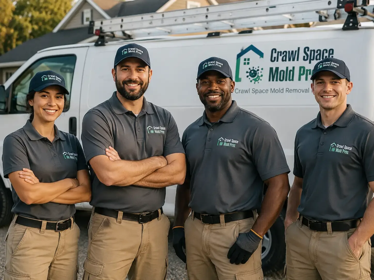 Crawl Space Mold Removal company in Morral, OH